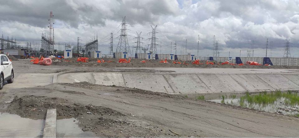 Site development works for San Miguel Global Power in Concepcion, Tarlac